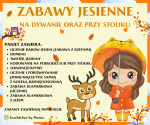 Jesień zabawy na dywanie oraz przy stoliku (PDF)