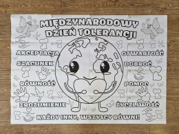 Kolorowanka XXL Dzień Tolerancji (PDF)