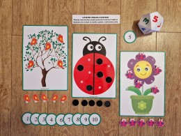 Wiosna zabawy na dywanie oraz przy stoliku (PDF)