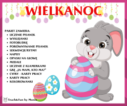 Wielkanoc Pakiet z pomocami (PDF)