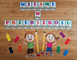 Witamy w przedszkolu Dekoracja (PDF)