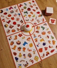 Gra "Jesień. Kto pierwszy znajdzie obrazek?"