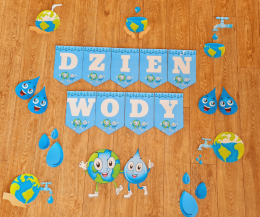 Dekoracja DZIEŃ WODY (PDF)