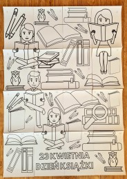 Kolorowanka XXL DZIEŃ KSIĄŻKI (PDF)