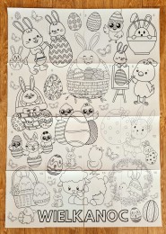 Kolorowanka XXL WIELKANOC (PDF)